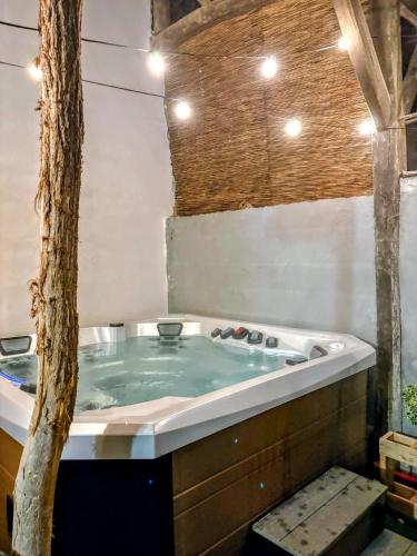Hot tub, Le Clos des Roses - Chambre d'hotes in Perouges