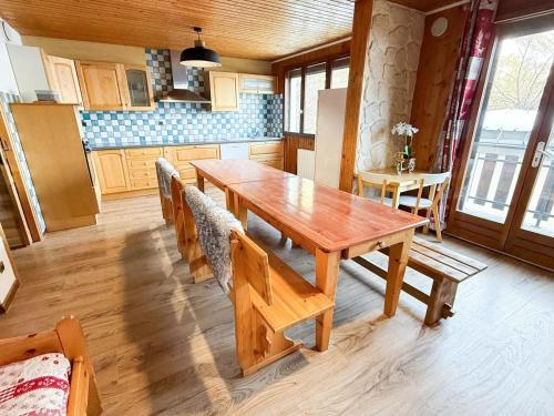 Kitchen, Appartement spacieux a Saint-Sorlin-d'Arves 87 m² vue montagne in Saint-Jean-de-Maurienne