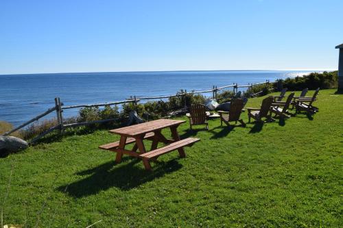 Erkély/terasz, Les Cabines sur Mer in Cap-des-Rosiers (QC)