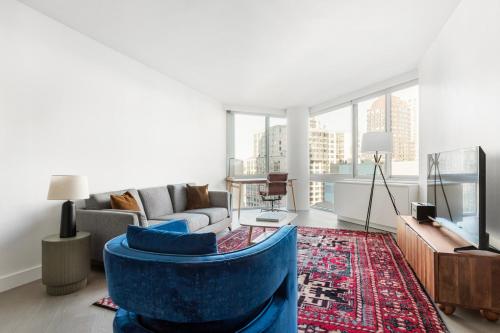 Blueground Lincoln Square rooftop nr Riverside Park NYC-2154 – khách sạn tại Upper West Side