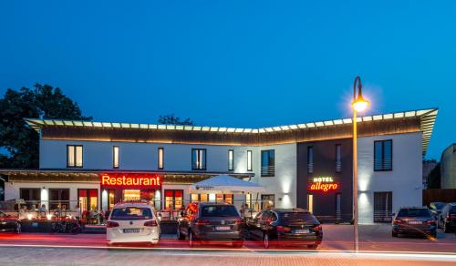 Udvendig, Hotel Allegro in Halberstadt