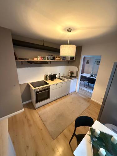 廚房, FerienHaus mit Sauna Schustergasse Bischofsheim Rhön (FerienHaus mit Sauna Schustergasse Bischofsheim Rhon) in 比紹夫斯海姆a.d.力弘