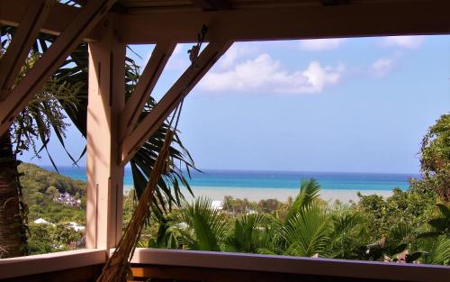 View, Caraibes Cottages Le Jasmin vue mer a 500m de la plage in Bas Vent