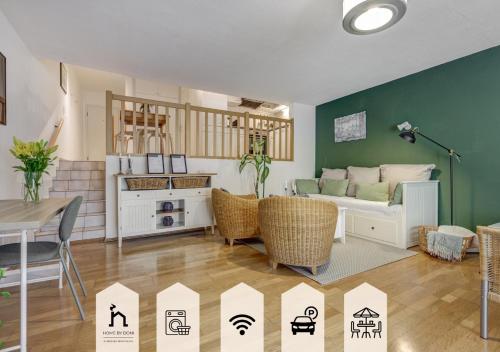 Home by Doni I Zentral I Parkplatz I Balkon l 4 PAX in Wiesbaden, Deutschland