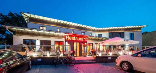 Altan/terrasse, Hotel Allegro in Halberstadt