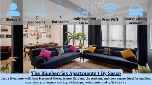 Blueberries Apartments by Sasco, Blackpool