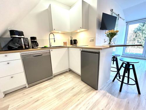 Konyha, Ferienwohnung Loft Kirchdorf in Kirchdorf