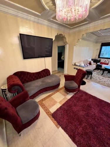 Ideal appartement CAN2025 Grand Stade Rabat in 特馬拉