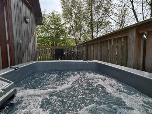 Kestrel Lodge 2 with Hot Tub - Wigtown