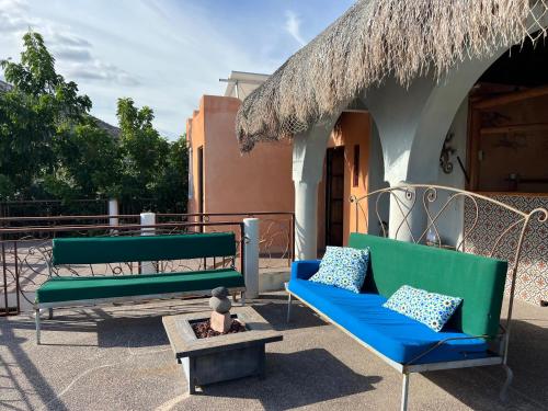 Unique Villa in the desert with panoramic views - 400 mt from secluded beach, reached by 4x4 in Las Cruces