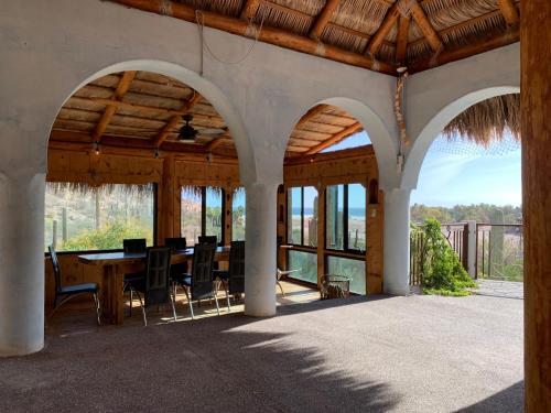 Unique Villa in the desert with panoramic views - 400 mt from secluded beach, reached by 4x4 in Las Cruces