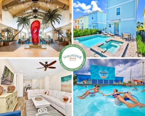 Beachy Daze Cottage near Disney with Margaritaville Resort  Island H20 Waterpark Access - 2916SR