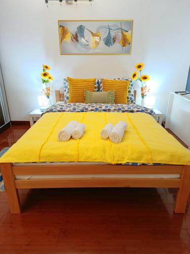 貝爾格勒 Urban Garden Apartments - Sunflower 2 3星级 单人房 餐厅