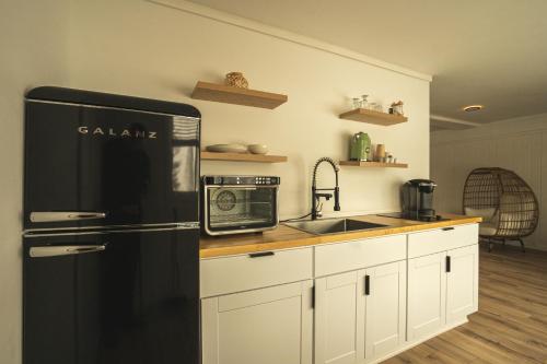 Kitchen, The Boha Hotel in Lake Placid (NY)