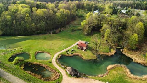 Viesnīcas āriene, Bačkis camp (Backis camp) in Backonys