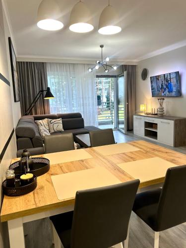 Koplietošanas atpūtas telpa ar TV, Apartament RELAX in Pogorzelica