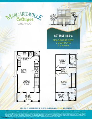 Premium Cottage with Private Hot Tub near Disney Margaritaville Resort  Island H2O Access - 3025LA