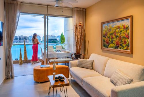 Cartagena Apartamento nuevo con vista a Lagoon in Punta de Canoa