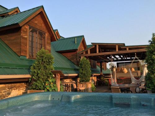 Erkély/terasz, Manoir Ramezay in Marieville (QC)