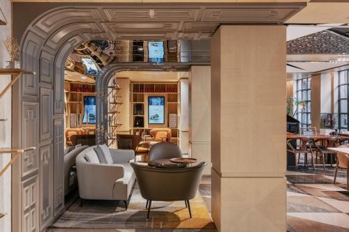 Lobby, Atour Hotel Nanjing East Road, Shanghai on the Bund in Shanghai