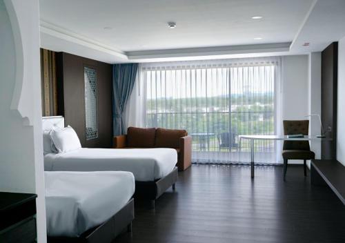 2 twin beds