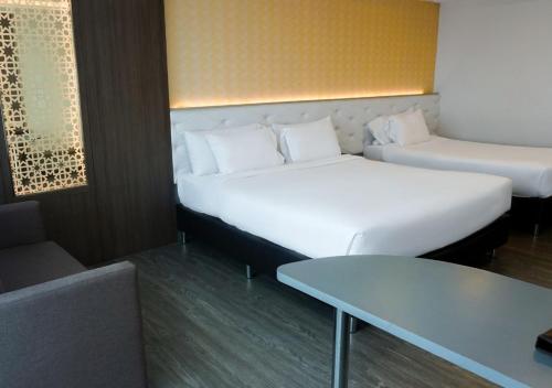 1 double bed