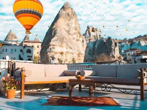 陽台/露台, 漢扎德卡帕多奇亞 (Hanzade Cappadocia) in 戈雷梅
