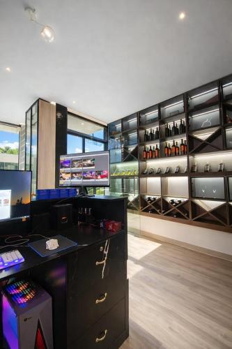 Hall, MasTery Hotel in Phuoc Kien