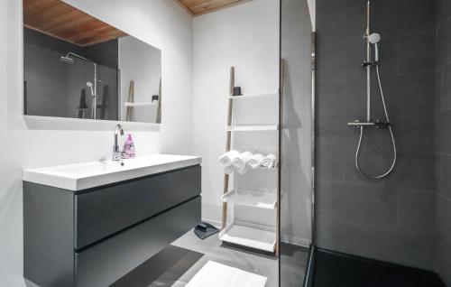 Bathroom, Apartment Presseggersee Top 2 in Hermagor