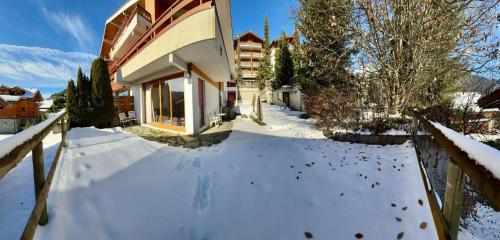 Garden, Verbier Alpine Apartment in Bagnes