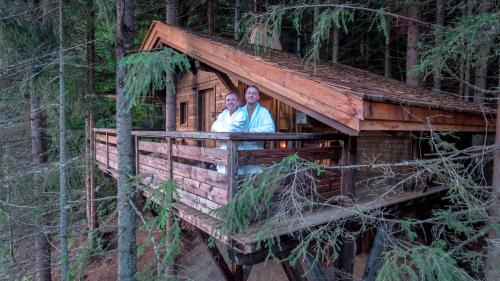 Cabane entre terre et ciel in Saint Nicolas La Chapelle