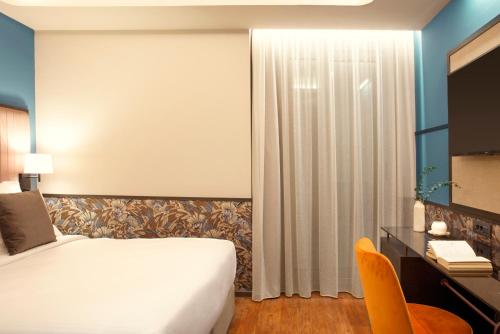 1 double bed
