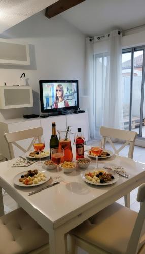 Elégant duplex avec parking et terrasse