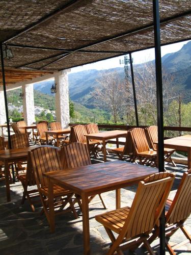 Étterem, Camping Trevelez in Trevélez