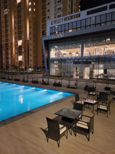 1 BHK with AC on 7th floor located near the Bengaluru Airport in Devanahalli