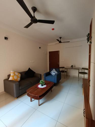 1 BHK with AC on 7th floor located near the Bengaluru Airport in Devanahalli