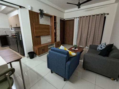 1 BHK with AC on 7th floor located near the Bengaluru Airport in Devanahalli