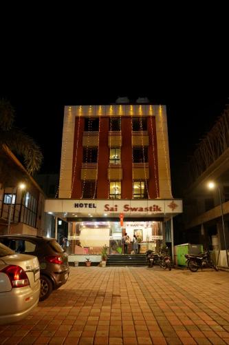Exterior view of Hotel Sai Swastik