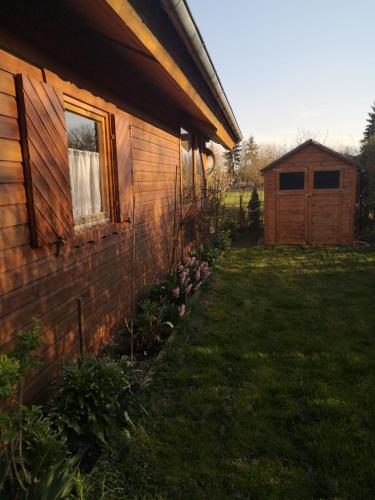 Blockhaus in der Schorfheide in Oberuckersee Ot Seehausen