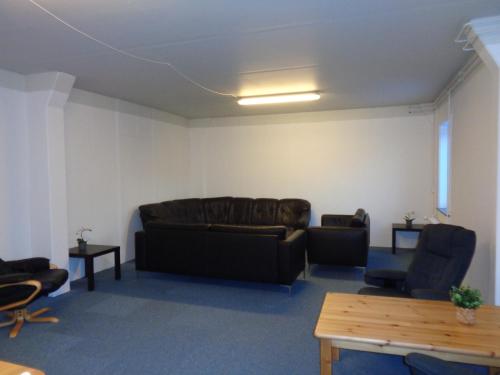 Delt lounge/TV-område, Hotel Arctic Circle in Kangerlussuaq