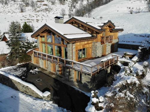 Chalet de Luxe pour 12 Pers. avec Sauna et Cinema - FR-1-452-398 in Praranger