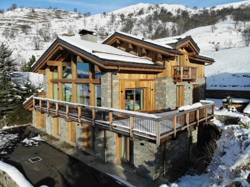 Chalet de Luxe pour 12 Pers. avec Sauna et Cinema - FR-1-452-398 in Praranger
