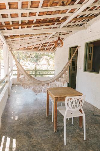 balkon/terras, Pousada Maracaju in Maracaipe