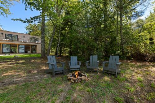 NEW! Tilted Pine - Lake Access Modern Home - image 6