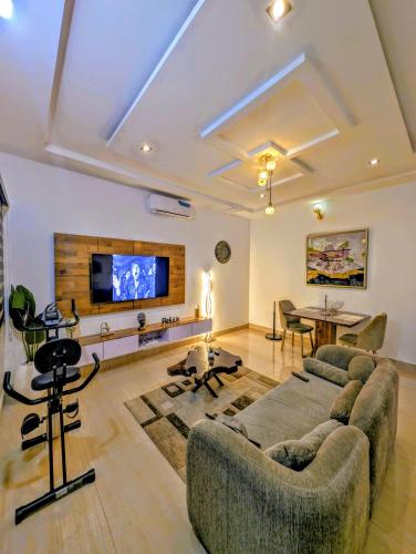 EOFA-LUXURY, Appartement T2, 1 Chambre, 1 Salon, Cuisine, SdB