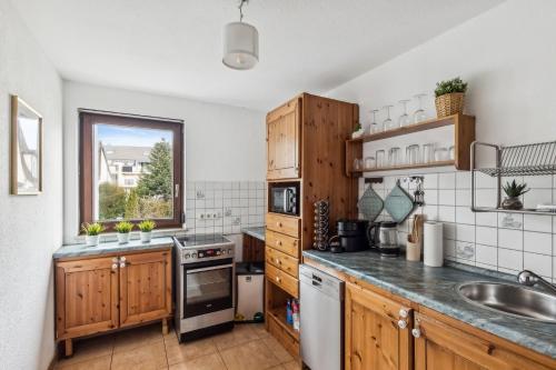 廚房, Stilvolles City-Apartment im Herzen von Böblingen (Stilvolles City-Apartment im Herzen von Boblingen) in 伯布林根市中心