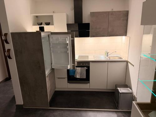 מטבח, Komfortable moderne Ferienwohnung 43 qm in חוף (סאלה)