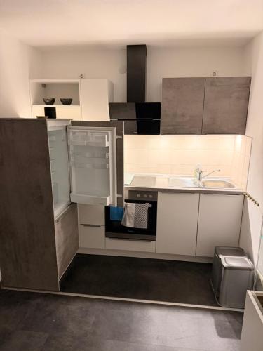 מטבח, Komfortable moderne Ferienwohnung 43 qm in חוף (סאלה)