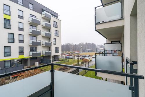 Varanda/terraço, Szurmana Modern Stay Apartment by BookingHost in Panewniki