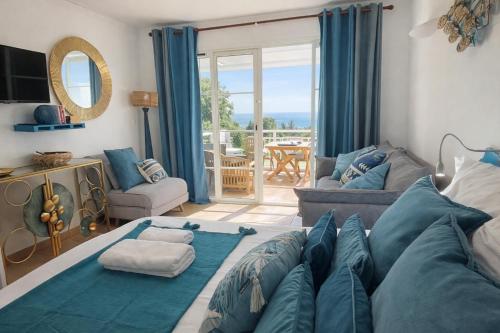 Studio Mer 2/3 à 4 pers - face à la mer - Location saisonnière - Sainte-Anne